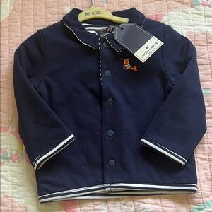 Navy Blue Kids Shirt by [Brand]